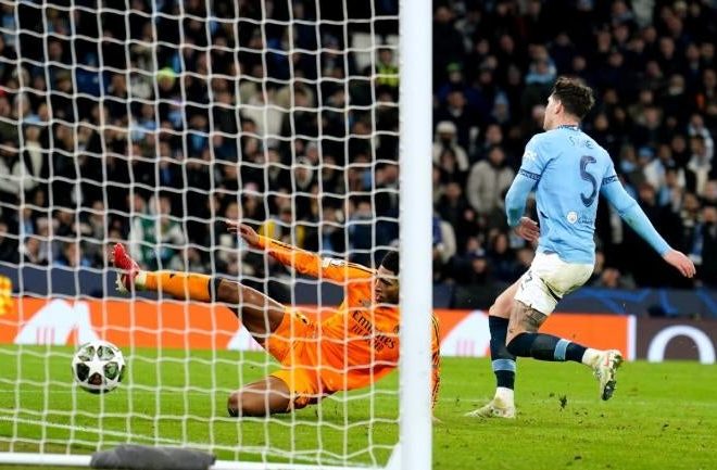 Man City je poskušal premagati Real Madrid Los Blancos